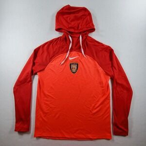 Nike Dri-FIT Atlanta Fire Lightweight Hoodie M Red Soccer Training Top